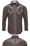 Western Cowboy Grey shirt