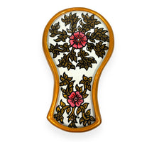 Pocket Mirror for purse - Floral pattern- Portable, Compact