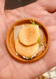 Mini Food Plates - Ofrenda Decorations for Day of the Dead Altar