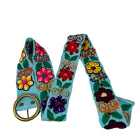 Peruvian Handmade Embroidered Belt flower patterns