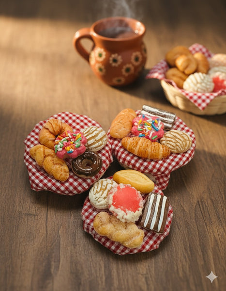 Canasta De Pan Dulce - Ofrenda Decorations for Day of the Dead Altar