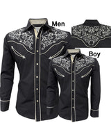 Texas cowboy Black shirt