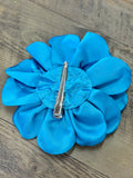 Large Flower Hair Clip with Rhinestone - Cielito Lindo