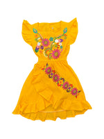 Primavera Girls Embroidered Dress