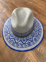 Hand painted Mexican hat Mayan