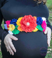 Floral Maternity Sash