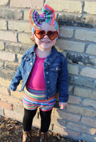 Mexican Serape Baby-Toddler Bummie and Bow Set
