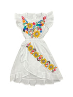 Primavera Girls Embroidered Dress