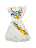 Primavera Girls Embroidered Dress
