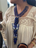 Butterfly Necklace & Earrings Set Talavera