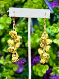Bouquet Palm Leaf Earrings - Cielito Lindo