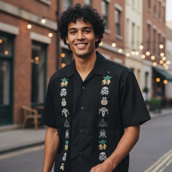 Men's Guayabera Star Wars
