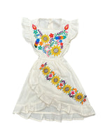 Primavera Girls Embroidered Dress