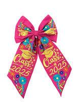 Long Graduation Embroidered bow