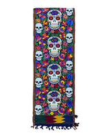 Skull Embroidered Table runner