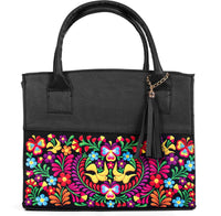 Guelaguetza Black Handbag