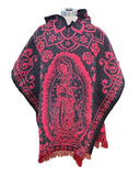 Unisex Mexican Poncho Guadalupe