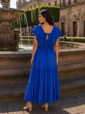 Magdalena Embroidered Maxi Dress