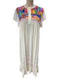 Lina Maxi Embroidered Dress