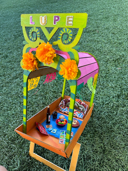 Day of the Dead Trajinera Ofrenda Altar