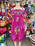 Belen Strapped Floral Embroidered Dress - Cielito Lindo