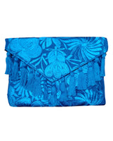 Mexican Embroidered Floral Clutch Bag