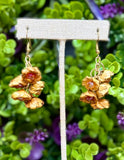 Bouquet Palm Leaf Earrings - Cielito Lindo