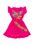 Primavera Girls Embroidered Dress