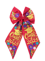 Long Graduation Embroidered bow
