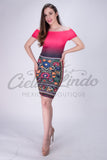 Fiesta Printed Dress - Cielito Lindo