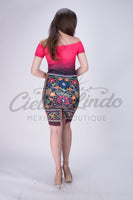 Fiesta Printed Dress - Cielito Lindo