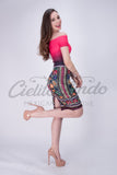 Fiesta Printed Dress - Cielito Lindo