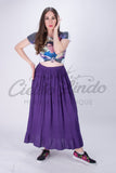 Mexican Long Skirt Cream