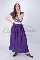 Mexican Long Skirt Gold