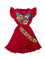 Primavera Girls Embroidered Dress