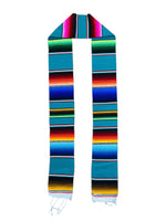 Serape Grad Stole Scarf Belt