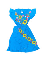 Primavera Girls Embroidered Dress