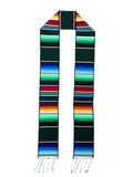 Serape Grad Stole Scarf Belt