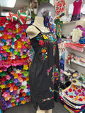 Belen Strapped Floral Embroidered Dress - Cielito Lindo