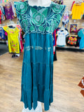 Camelia Maxi Embroidered Dress