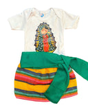 Guadalupe Baby Onesie 3pc Set