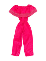 Mexican Girl Hot Pink Jumpsuit