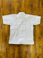 Boys Guayabera Maya White