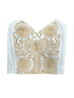 Mexican White Corset Top