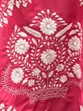 Puebla Hot Pink and White Mini Dress - Cielito Lindo