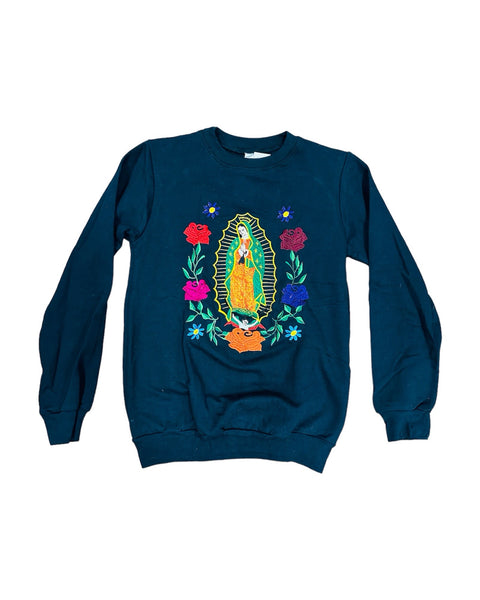 Lady of Guadalupe Sweatshirt Black