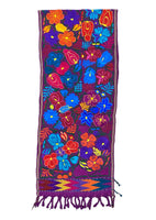 Floral Embroidered Table runner