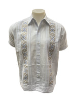 Men’s Linen Guayabera White