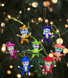 Mini Sugar Skull Piñatas 3 Pack Ornament