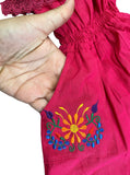 Mexican Girl Hot Pink Jumpsuit